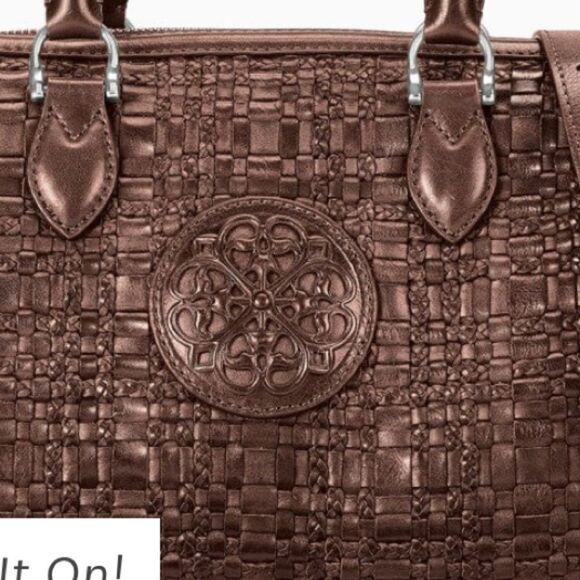 Brighton Ferrara Vereda Satchel Whisky NWT - Picture 5 of 16